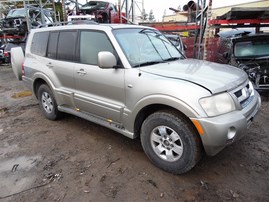 2003 MITSUBISHI MONTERO LIMITED BEIGE 3.8 AT 4WD 203949